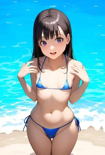 甜蜜夏日带着女野外露营一晚